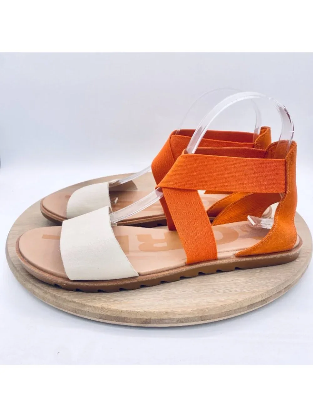 Sorel Sandals Womens 9 40 Multicolor Leather Sporty Ella II Slingback Flats